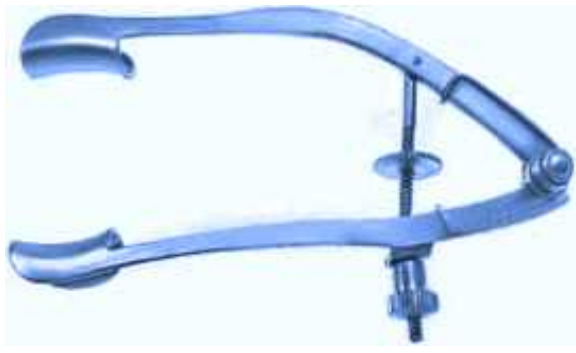 Lancaster Eye Speculum Solid Blade